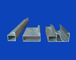 Crystal steel door aluminum