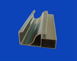 Crystal steel door aluminum